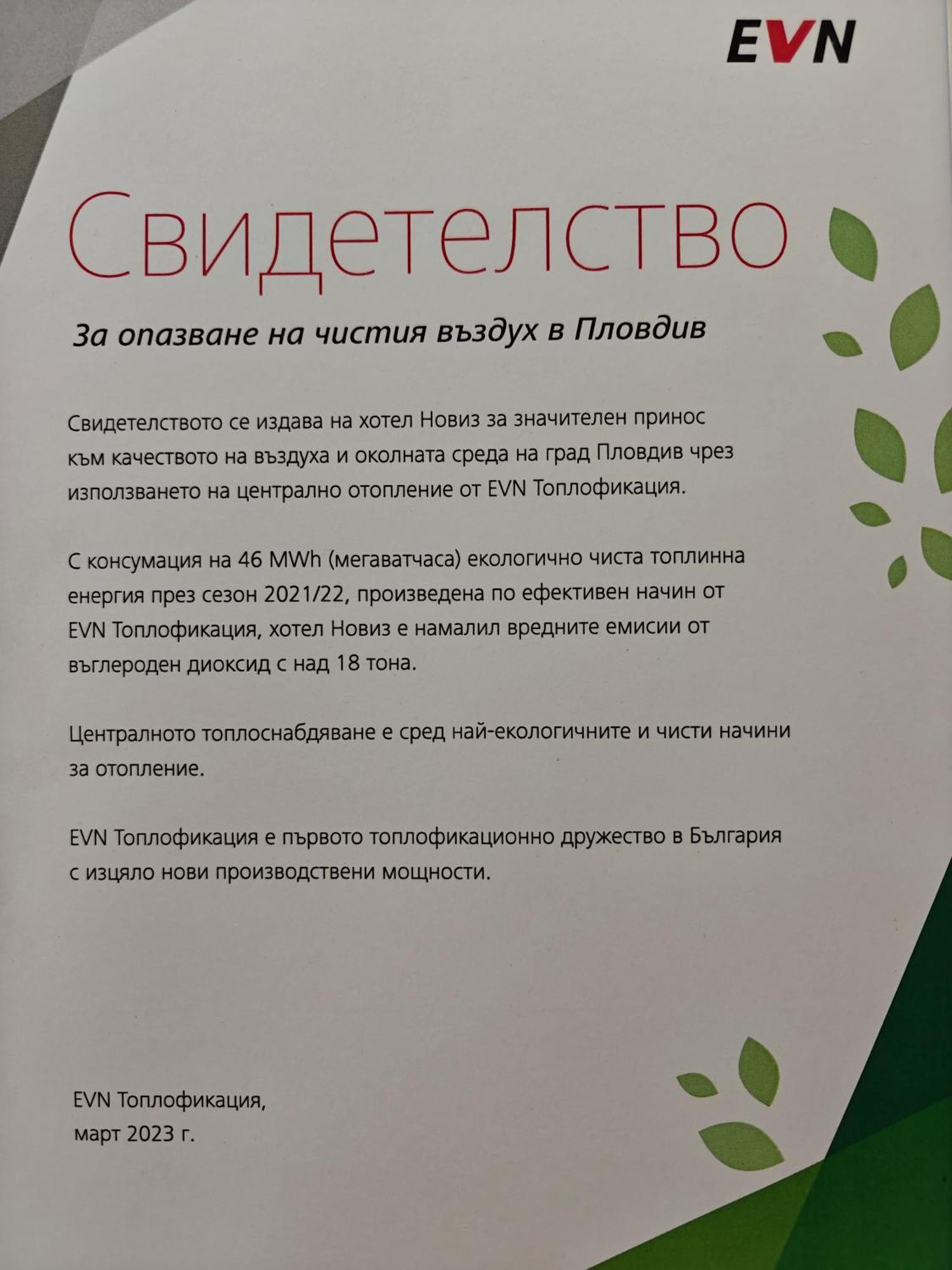 Noviz Hotel Пловдив Экстерьер фото